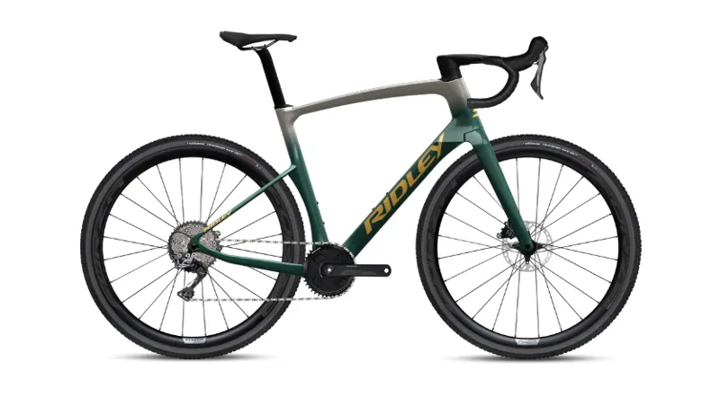 Ridley Kanzo Fast GRX800 1X X-Small in Racing Green Metallic Fade